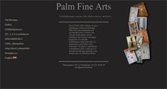 Desktop Screenshot of palmfinearts.nu